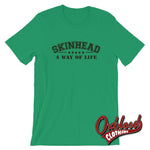 Cargar imagen en el visor de la galería, Army Green Skinhead T-Shirt Kelly / S Shirts
