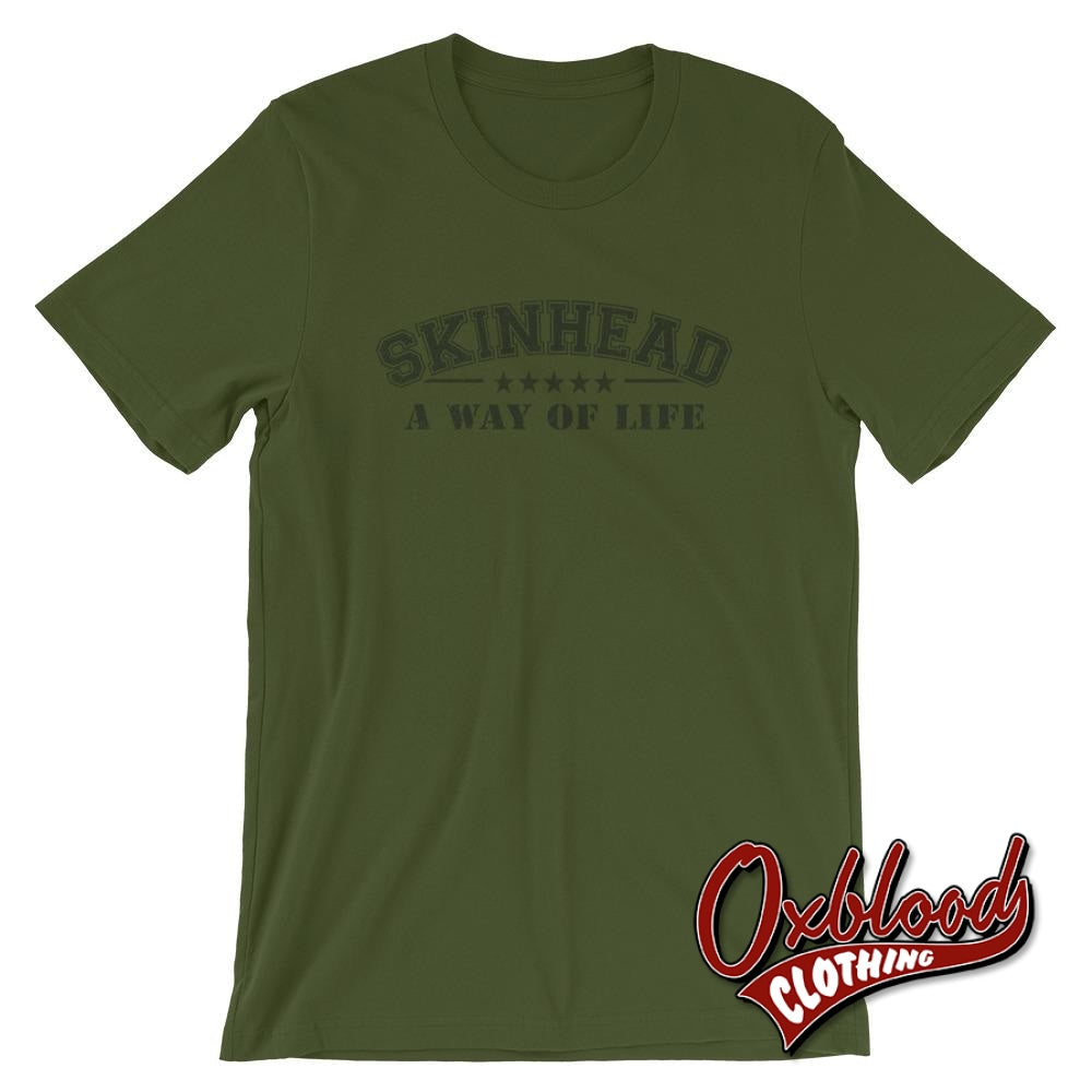 Skinhead Army Shirt Olive / S Shirts