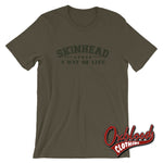 Cargar imagen en el visor de la galería, Army Green Skinhead T-Shirt / S Shirts
