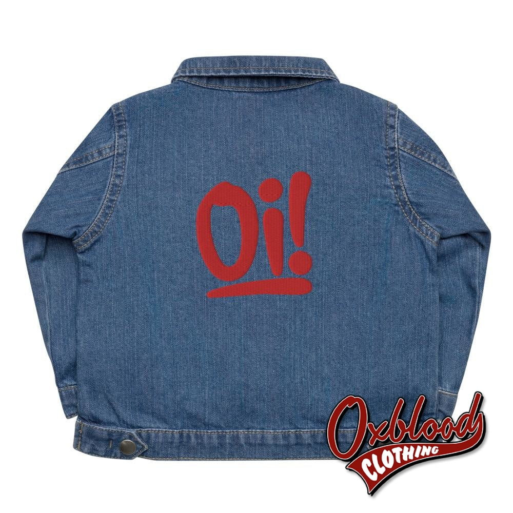 Baby Organic Oi! Jacket - Skinhead Clothes & Punk Rock Uk Sizes 3-6M