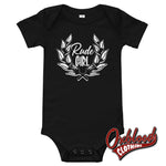Load image into Gallery viewer, Baby Rude Girl Onesie - Girls Alternative Clothes Uk Sizes Black / 3-6M
