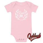 Load image into Gallery viewer, Baby Rude Girl Onesie - Girls Alternative Clothes Uk Sizes Pink / 3-6M
