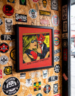 Load image into Gallery viewer, "No Backsies" Punk Art Print | Pop Art Poster – Satan Loves You Gothic Wall Decor &amp; Gifts
