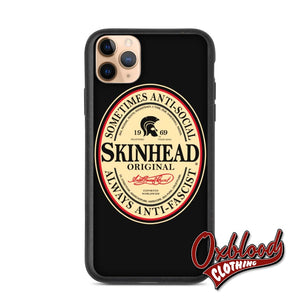 Biodegradable Irish Stout Skinhead Phone Case Iphone 11 Pro Max Phone Case