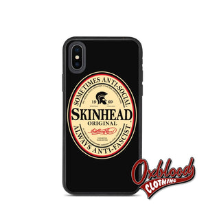 Biodegradable Irish Stout Skinhead Phone Case Iphone X/xs Phone Case