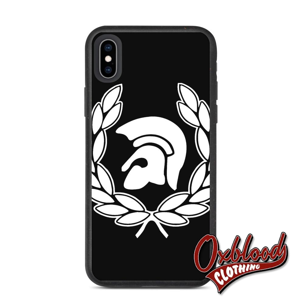 Biodegradable Trojan Skinhead Reggae Ska Laurel Wreath Phone Case Iphone Xs Max