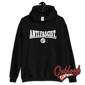 Black Anti-Facist Sweater - Three Arrows Hoodie / S Sweatshirts