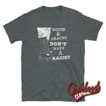 Load image into Gallery viewer, Black Boots &amp; Braces Shirt - Skinhead Clothing Anti-Racist Skins Dark Heather / S
