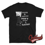 Load image into Gallery viewer, Black Boots &amp; Braces Shirt - Skinhead Clothing Anti-Racist Skins / S

