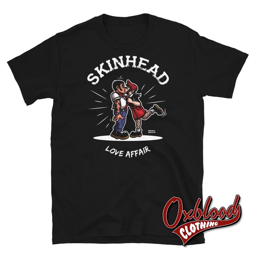 Black Tatsiana Skinhead Love Affair T-Shirt - Clothing S