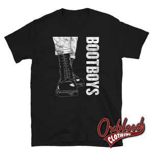 Skinhead Bootboys T-Shirt - Mod Fashion Black / S