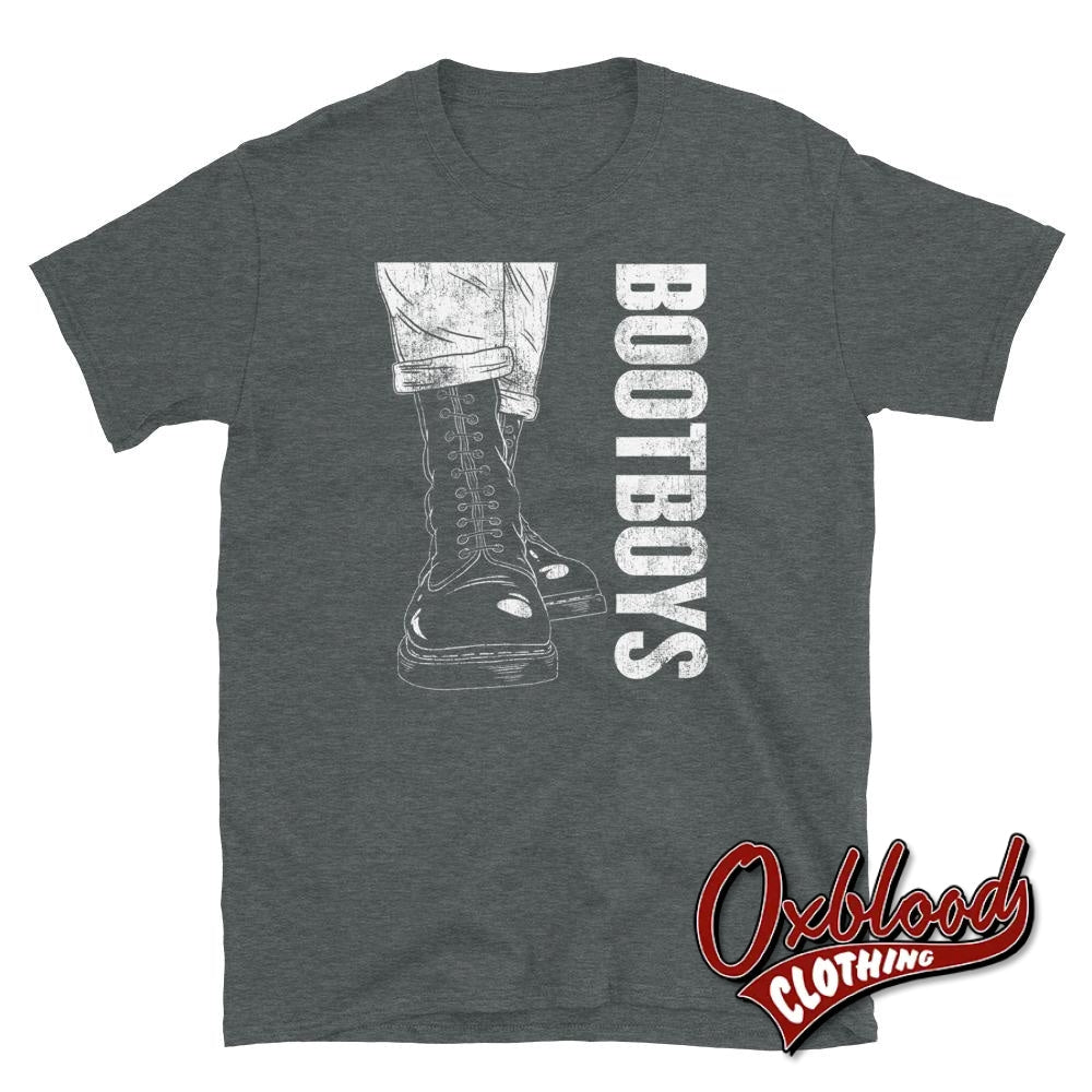 Skinhead Bootboys T-Shirt - Mod Fashion Dark Heather / S