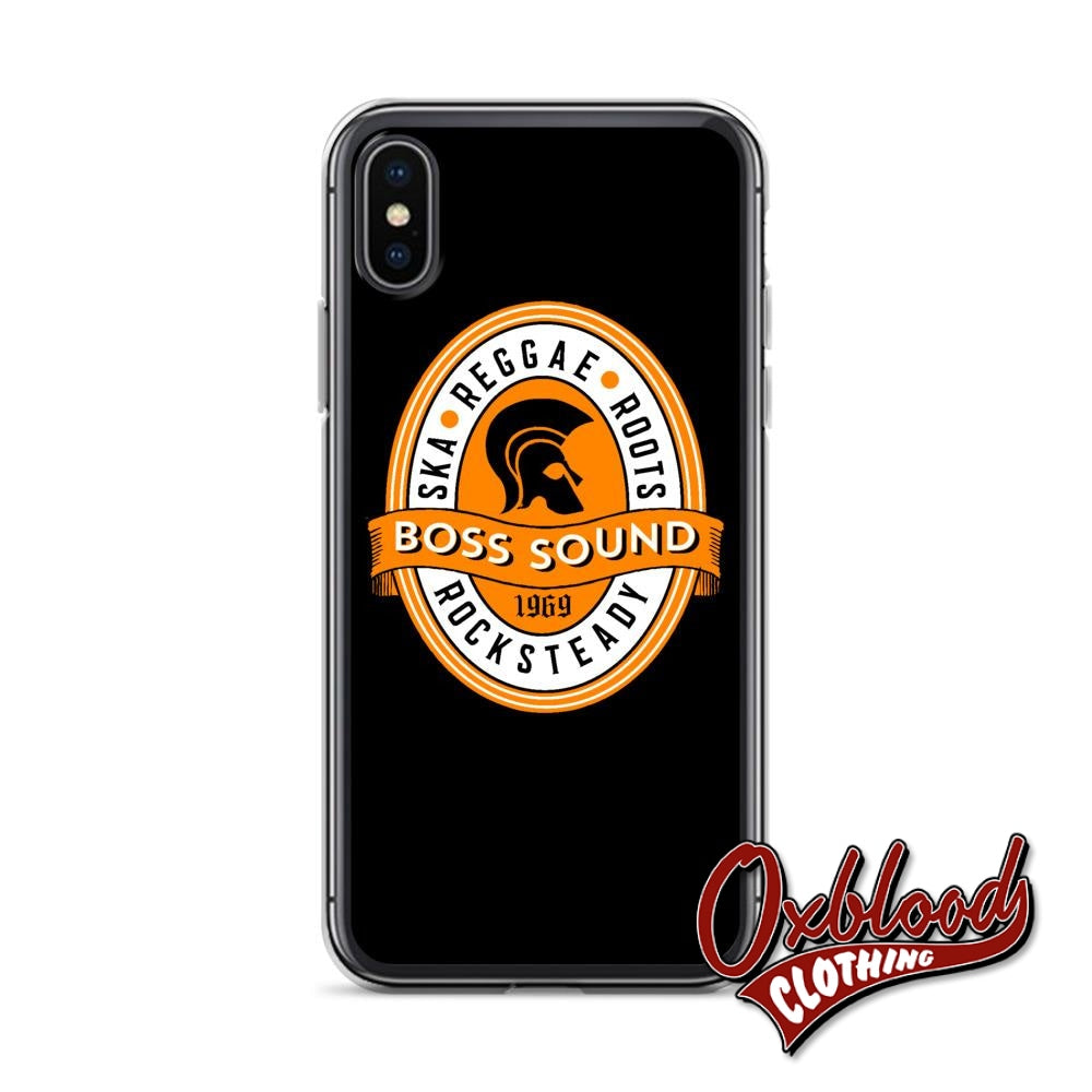 Boss Sound Iphone Case - Ska Reggae Roots And Rocksteady X/xs