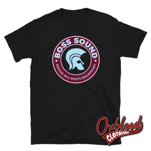 Boss Sound T-Shirt - Ska And Skinhead Clothing Black / S
