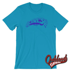 Carl Records T-Shirt - By Downtown Unranked Aqua / S Shirts