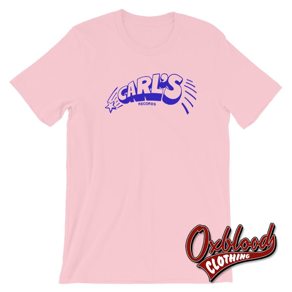 Carl Records T-Shirt - By Downtown Unranked Pink / S Shirts
