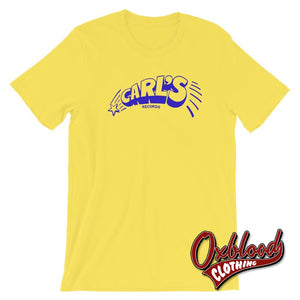 Carl Records T-Shirt - By Downtown Unranked Yellow / S Shirts