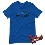 Cargar imagen en el visor de la galería, Colour Blue Cat Records T-Shirt - Reggae/ska Record Label Trojan True Royal / S T-Shirts
