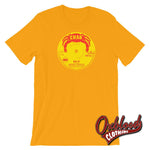 Cargar imagen en el visor de la galería, Crab Records T-Shirt - By Downtown Unranked Gold / S Shirts
