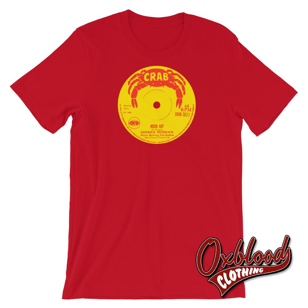 Crab Records T-Shirt - By Downtown Unranked Red / S Shirts