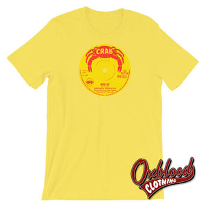 Crab Records T-Shirt - By Downtown Unranked Yellow / S Shirts