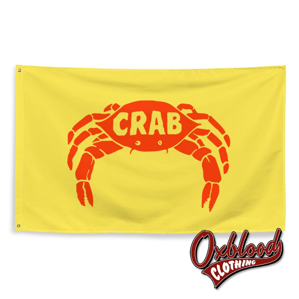 Crab Records Flag - Boss Reggae Ska Sound Rocksteady Roots Trojan