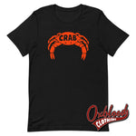 Cargar imagen en el visor de la galería, Crab Records T-Shirt - Retro Reggae Clothing Uk Style Black / Xs

