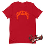 Cargar imagen en el visor de la galería, Crab Records T-Shirt - Retro Reggae Clothing Uk Style Red / S
