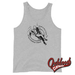 Cargar imagen en el visor de la galería, Crucified Skinhead Shirt - Work Is The Curse Of Drinking Classes Tank Top Athletic Heather / Xs
