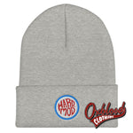 Load image into Gallery viewer, Cuffed Hard Mod Beanie Heather Grey
