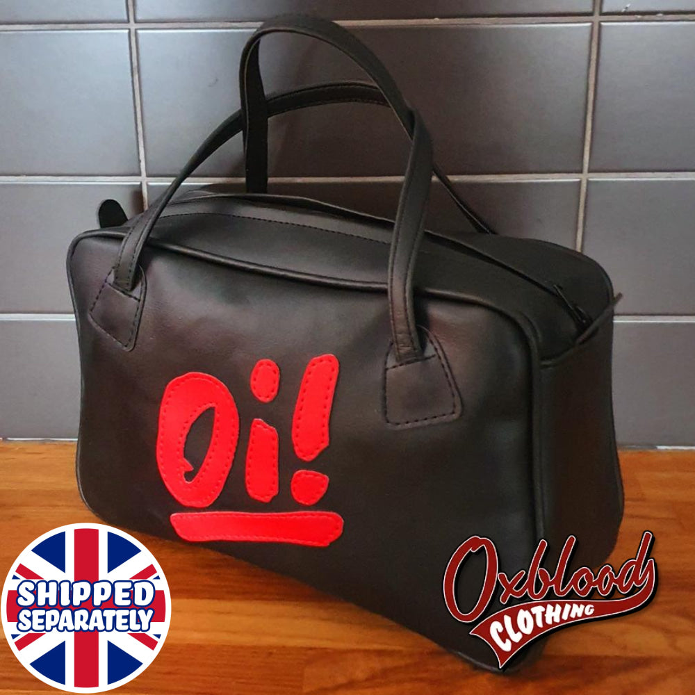 Custom Hand-Made Unique Handbag - Vinyl Hand-Stitched Bag