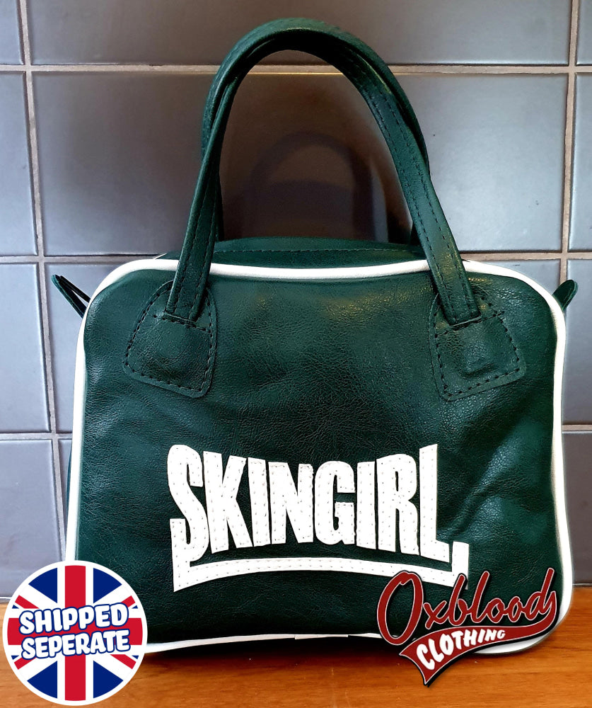 Custom Hand-Made Unique Handbag - Vinyl Hand-Stitched Bag
