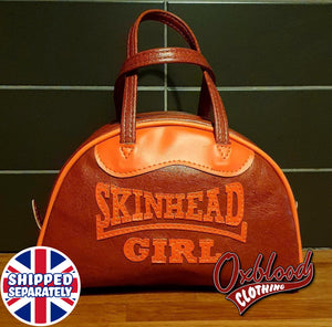 Custom Hand-Made Unique Handbag - Vinyl Hand-Stitched Bag