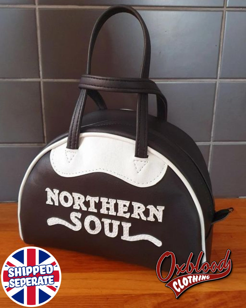 Custom Hand-Made Unique Handbag - Vinyl Hand-Stitched Bag