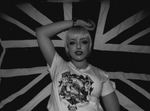 Cargar imagen en el visor de la galería, Women’s HMT Windrush Crop Top - British Jamaican Flags - Windrush Generation Tee - Trojan Skinhead Reggae Clothing
