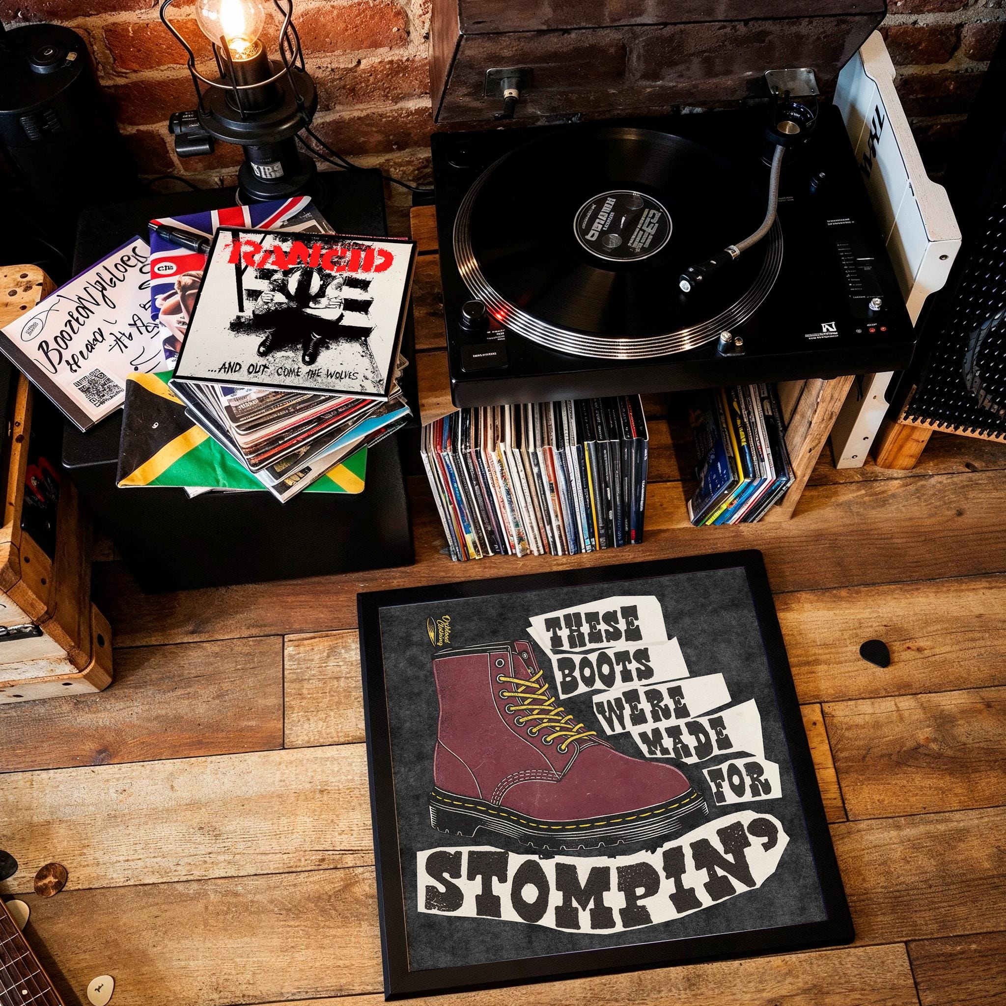 Skinhead Boot Poster | Symarip Punk Stompin Art Print – Oxblood Clothing