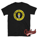 Load image into Gallery viewer, Distressed The Golden Torch - Keep The Faith T-Shirt Northern Soul Scooterists Black / S
