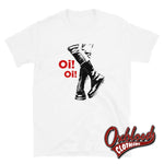 Load image into Gallery viewer, Dm Boots Oi Oi T-Shirt - Streetpunk Clothing White / S
