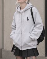 Lade das Bild in den Galerie-Viewer, Working Class Zip Hoodie - Oxblood - Boots Jacket &amp; Skinhead Clothing
