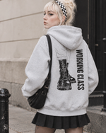 Lade das Bild in den Galerie-Viewer, Working Class Zip Hoodie - Oxblood - Boots Jacket &amp; Skinhead Clothing
