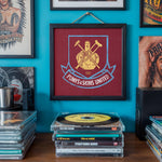 Load image into Gallery viewer, "Punks &amp; Skins United Print" - West Ham Poster | Cockney Rejects Rare Punk Art Print | Hammers Artwork
