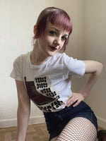 Load image into Gallery viewer, Women’s These Boots Were Made For Stompin' Skinhead T-shirt - DM Boots Shirt
