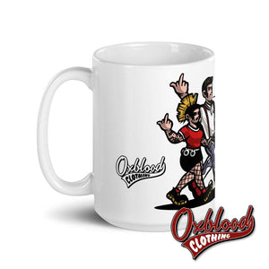 Fuck Off Mug - Swearing Rude Tea Cup Punk Gift Skinhead Coffee