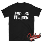Load image into Gallery viewer, Ransom Fuck The Tories T-Shirt - Anti-Tory T-Shirts Black / S
