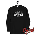 Cargar imagen en el visor de la galería, Funny Gothic Bite Me Vampire Bat Hoodie S
