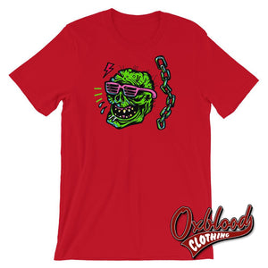 Garage Punk Clothing: Undead Cool Zombie Tee Shirt Red / S Shirts