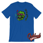 Cargar imagen en el visor de la galería, Garage Punk Clothing: Undead Cool Zombie Tee Shirt True Royal / S Shirts
