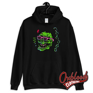 Grunge Punk Goth Clothing: Undead Cool Zombie Hoodie Black / S Sweatshirts