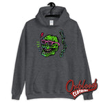 Cargar imagen en el visor de la galería, Grunge Punk Goth Clothing: Undead Cool Zombie Hoodie Dark Heather / S Sweatshirts
