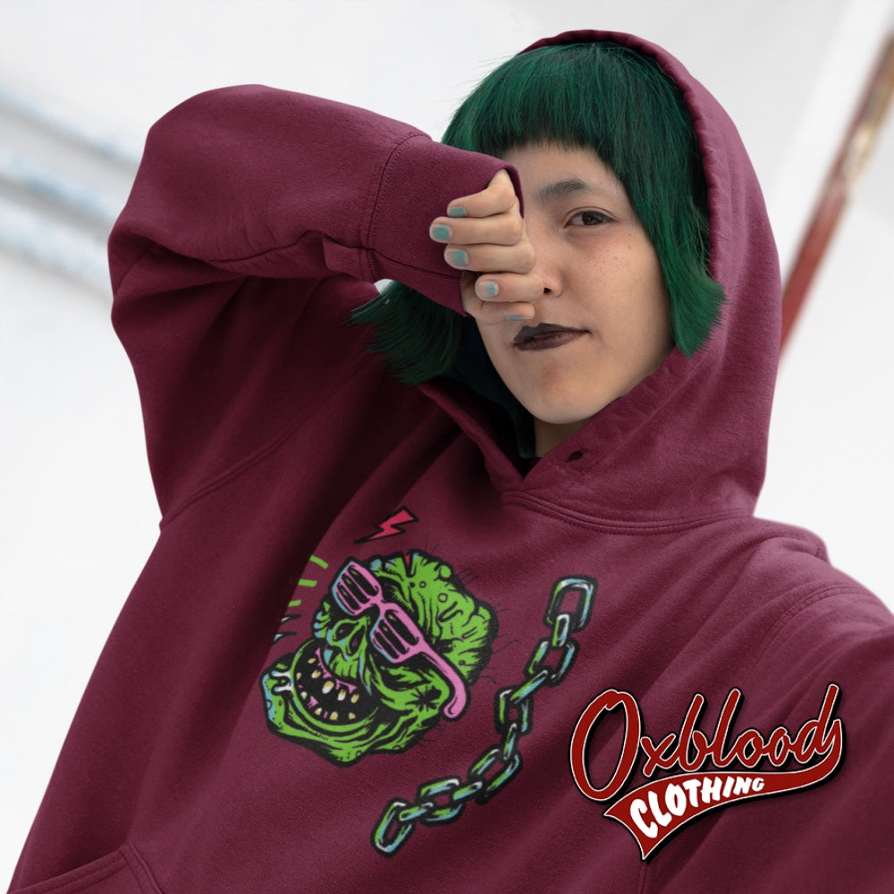 Grunge Punk Goth Clothing: Undead Cool Zombie Hoodie Sweatshirts